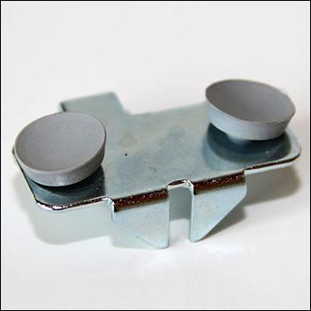 Shelf Rest - Zinc - 1