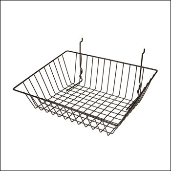 12"W x 12"D x 8"H Deep Basket - Set of 6 - Multiple Finish Options - 1