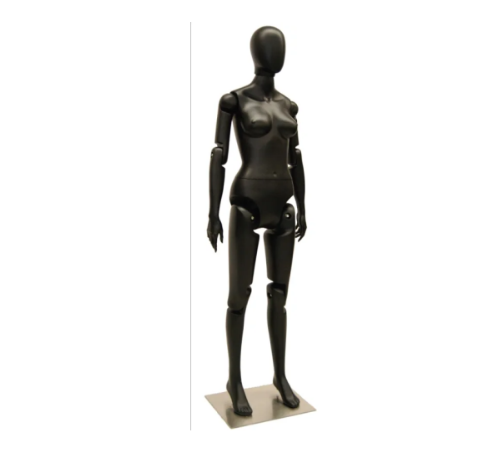 Female mannequin, flexible head, arms and legs. - 1