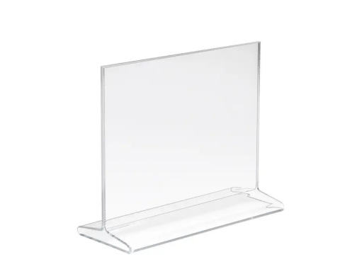 ACRYLIC TOP LOAD SIGN HOLDERS - 1