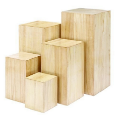 PLYWOOD PEDESTALS - 1