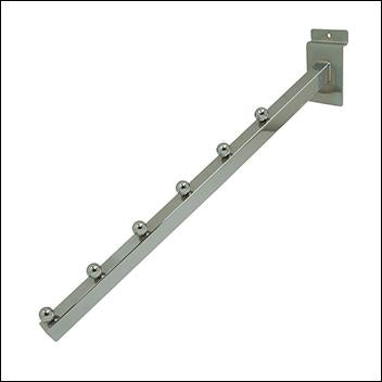 6-Ball Hanger Stop Waterfall Display for Slatwall - 1