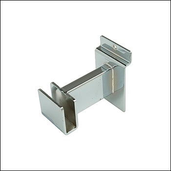 3" Bracket for Rectangular Tubing - Chrome - 1