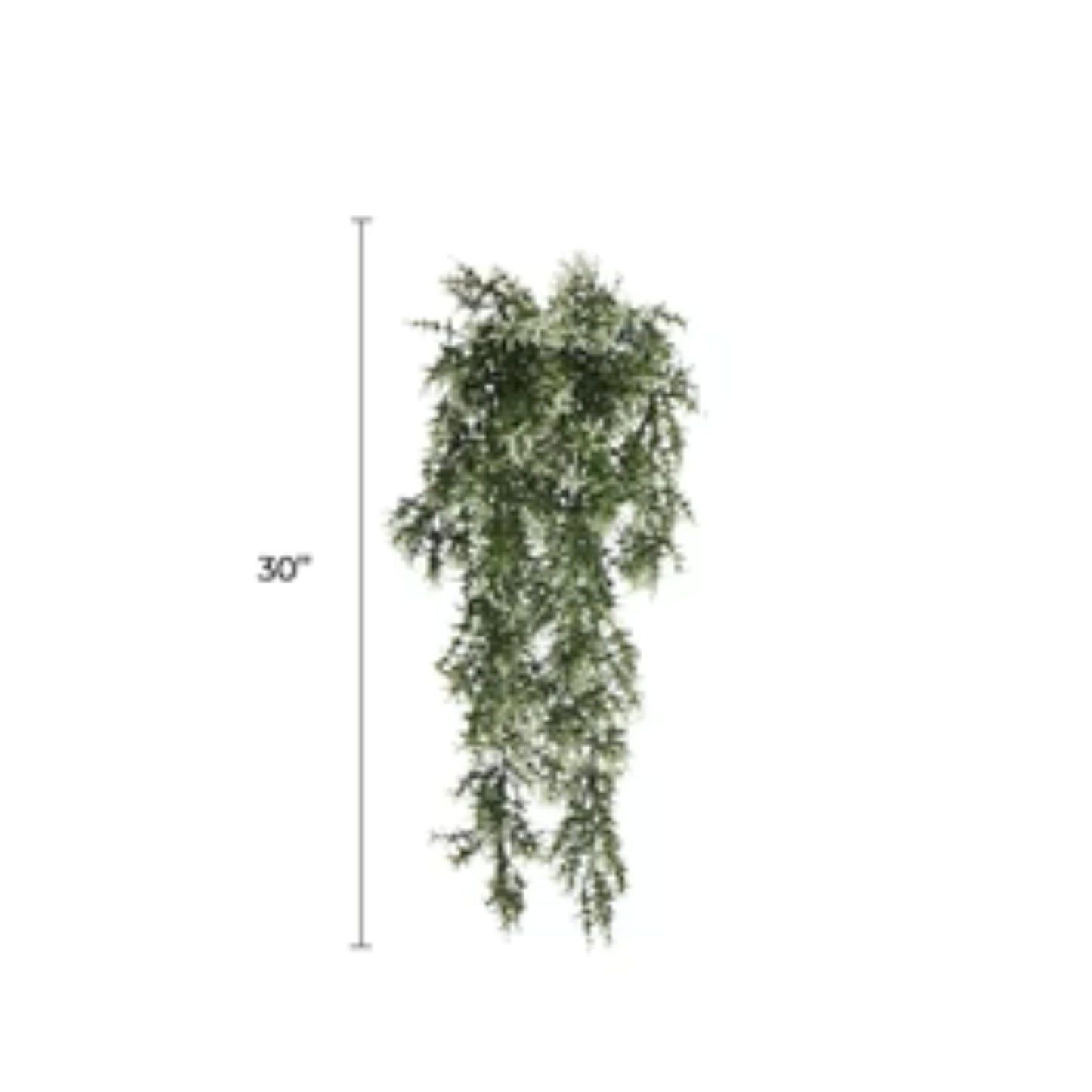 Realistic hanging jasmine vines for events and commercial décor with dimensions