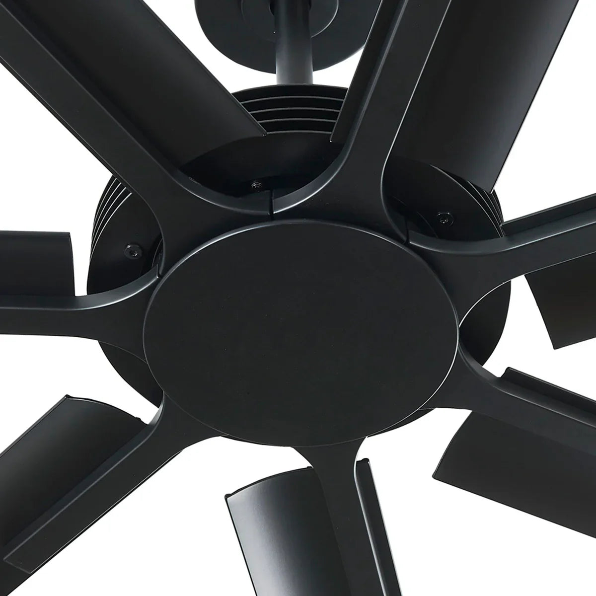 commercial-black-ceiling-fan-for-large-dining-areas zoom motor view