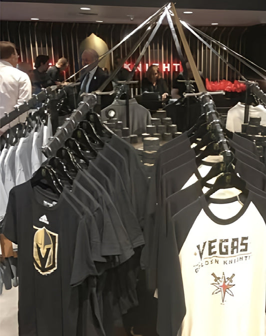 custom tee displays two