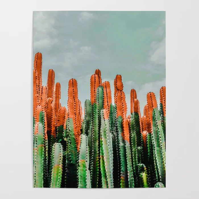 Daydream Desert Poster by Gale Switzer unframed wall art print featuring soft desert tones and minimalist style, ideal for hotels, cafés, restaurants, and modern hospitality interiors.