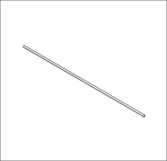 Urban Slatwall Hangrails - Round Tubing - 1