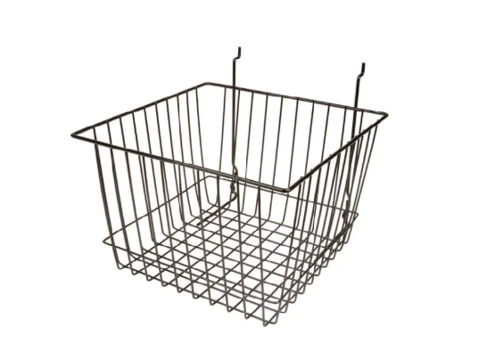 Grid Baskets Sloping 12′′W x 4′′H x 12′′D - 1