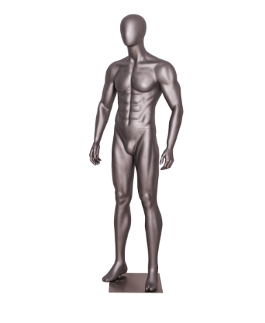Athletic Male Mannequin looking ready for a workout. - 1
