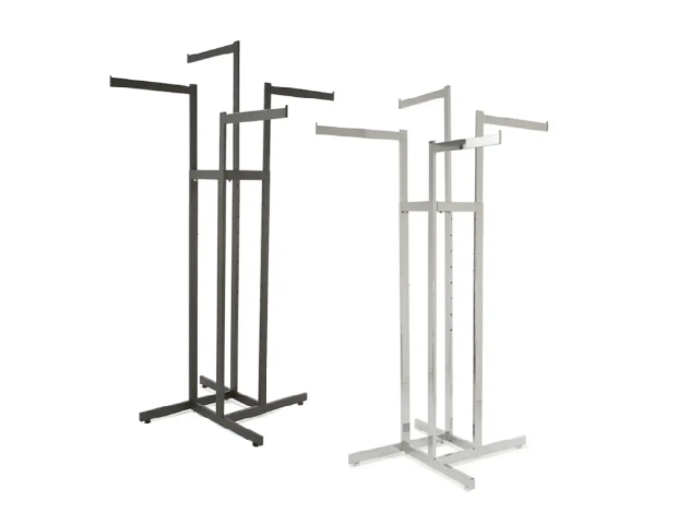 4 Way Rectangular Straight Arm Rack - 1