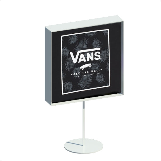 Single T-Shirt Display with Stand - Double Sided - 1