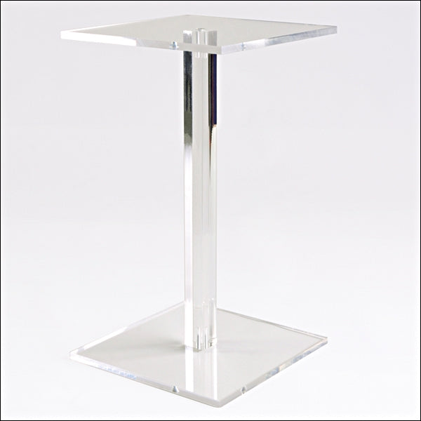 Square Acrylic Barbell Style Riser - Multiple Sizes - 1