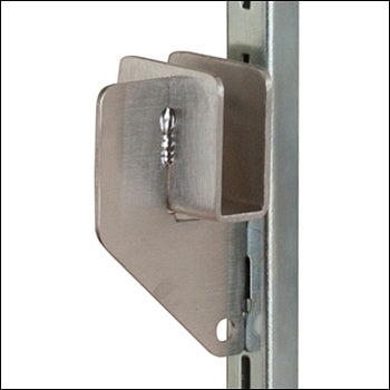 Brushed Satin Chrome 1" Hangbar Bracket - 1