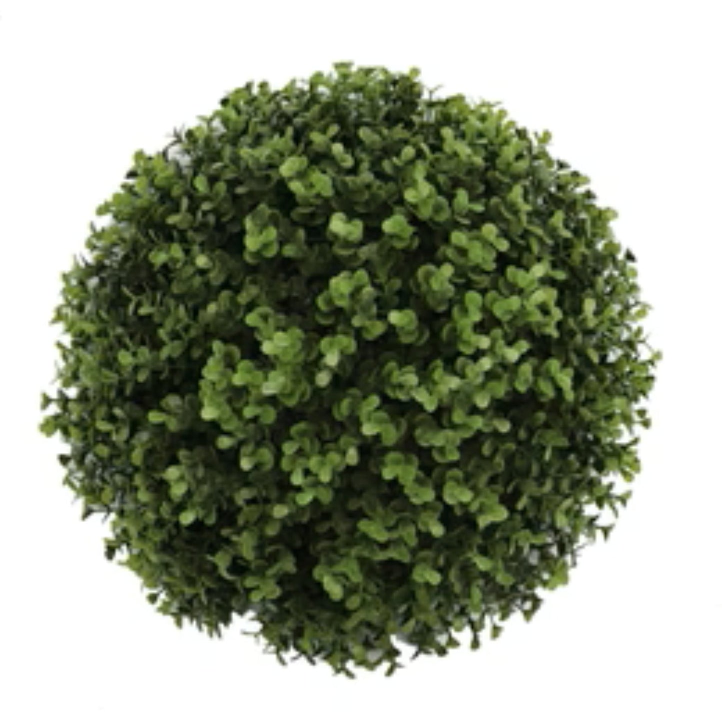 • 11-inch artificial buxus topiary ball set of two