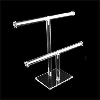 Dual Acrylic T-Bar Display - 1