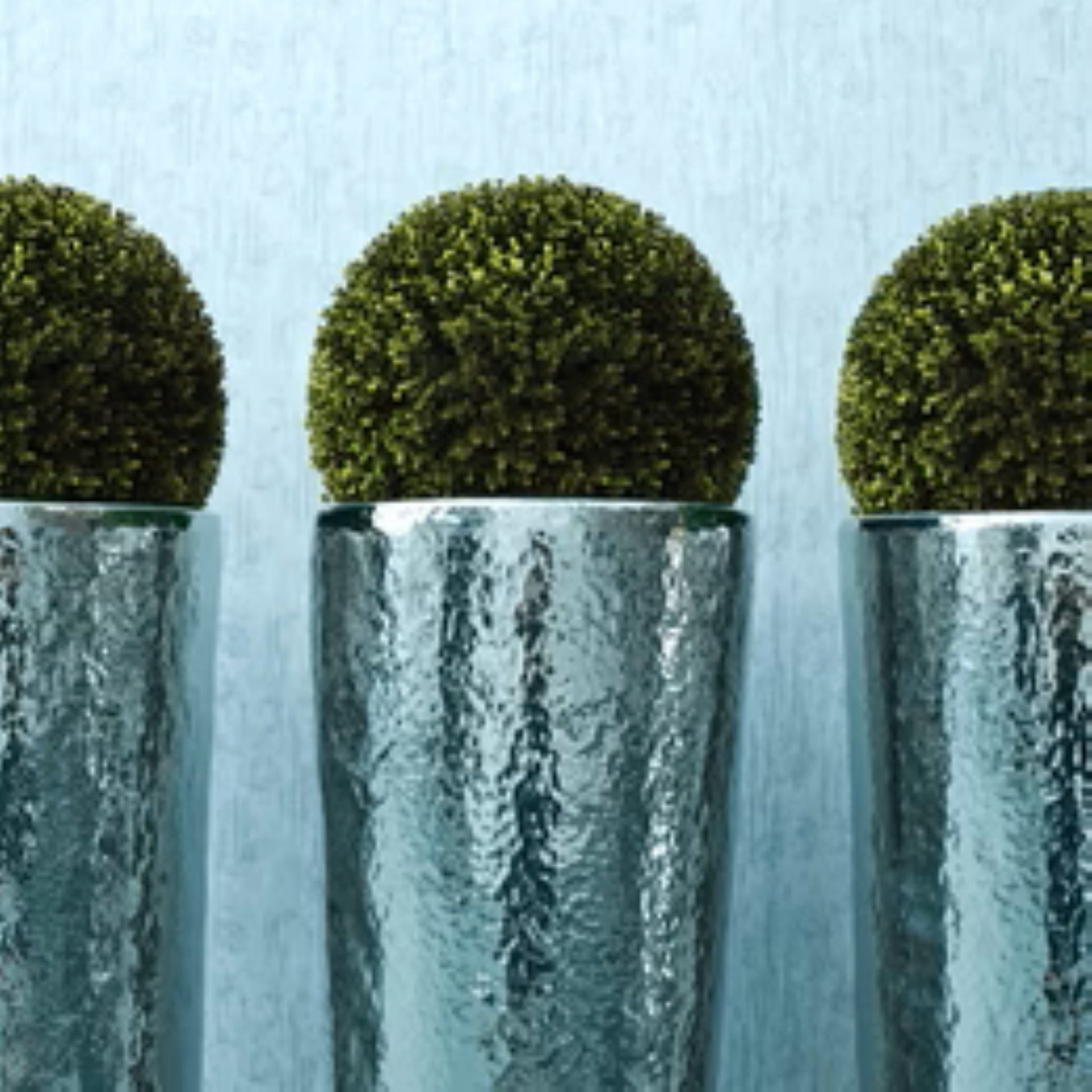 realistic artificial topiary balls for indoor and outdoor décor