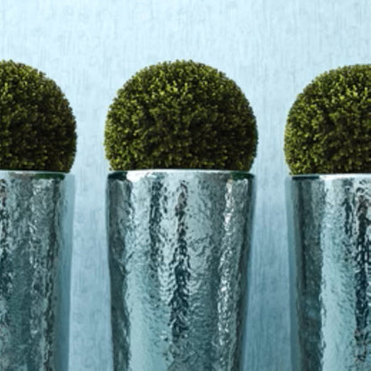 realistic artificial topiary balls for indoor and outdoor décor
