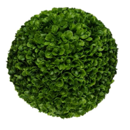 17-inch artificial rose clover topiary ball se