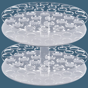 2 Tier Acrylic Revolving Lipstick Display - 1