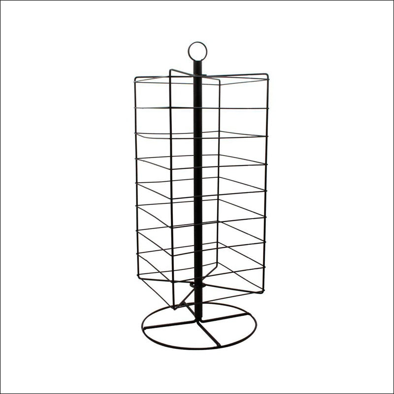 Tall Rotating Earring Card Metal Stand - 1