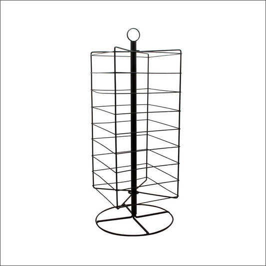 Tall Rotating Earring Card Metal Stand - 1