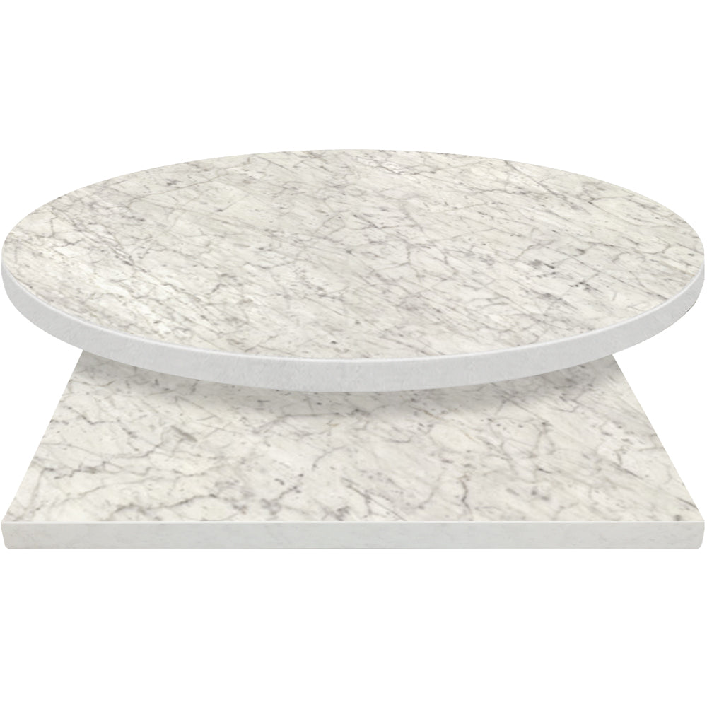 Commercial Laminate Table Tops with 3mm PVC Edge – Restaurant & Bar Tabletops (Custom Sizes)