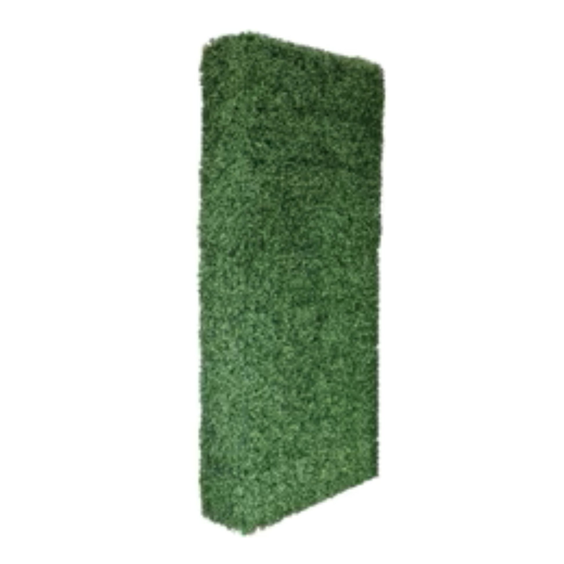 6 FT artificial boxwood hedge with dense green foliage