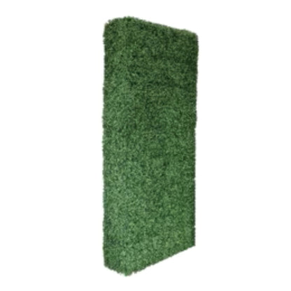 6 FT artificial boxwood hedge with dense green foliage