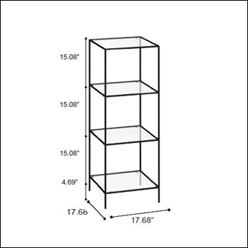 Quad Tower 114 Pedestal - Multiple Finish Options - 1