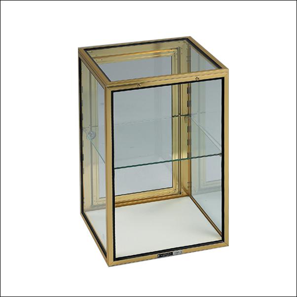 Portable Glass Tower Display 16" x 16" x 24" - 1