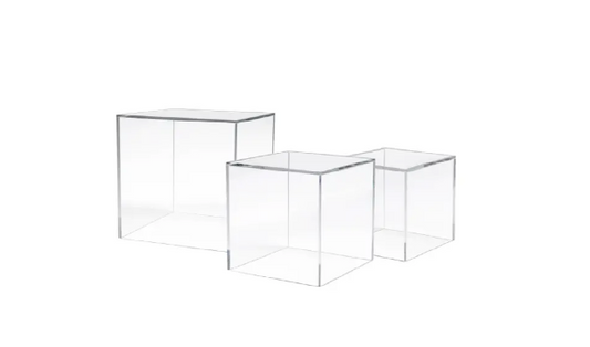 ACRYLIC DISPLAY CUBES - 1