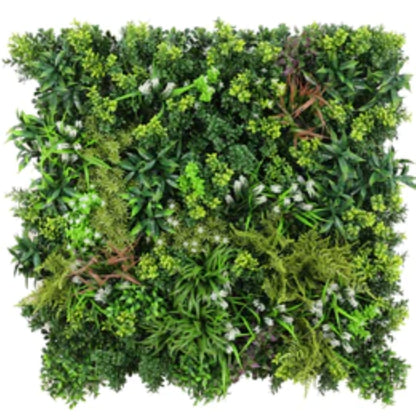Ultra Luxury Amazon Jungle artificial vertical garden panel measuring 40 by 40 inches