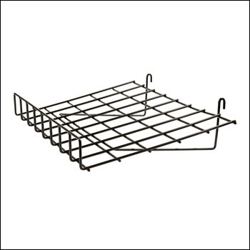 15" x 24" Slant Shelf w/ Front Lip (1/4 - wire) - 1