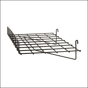 All-purpose Wire Straight Shelf with Front Lip 24"W x 15"L - 1
