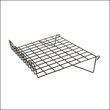14"D x 22-1/2"L Sloping Shelf w/ 3" Lip (1/8 - wire) - 1