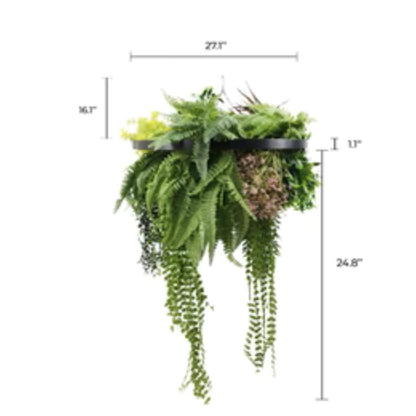 medium UV-resistant hanging foliage décor