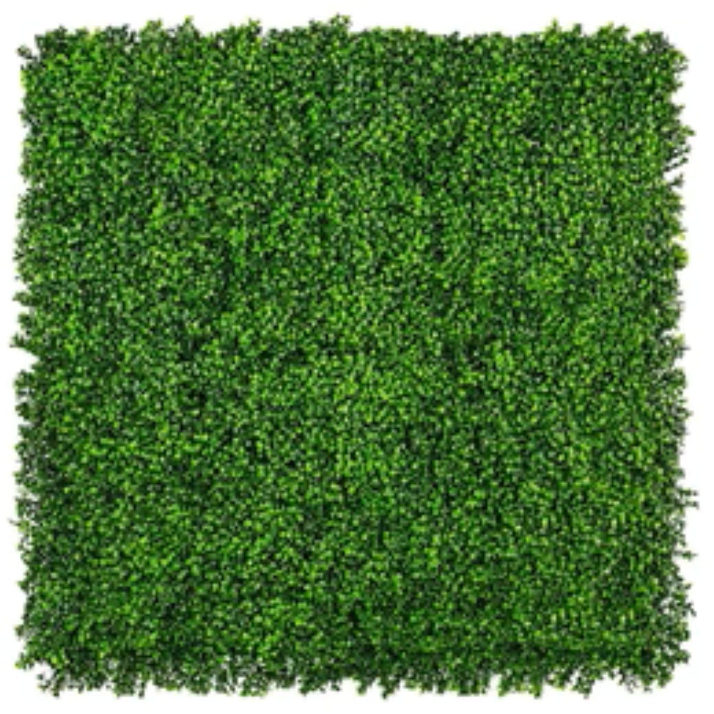 bright artificial boxwood wall panel 40x40