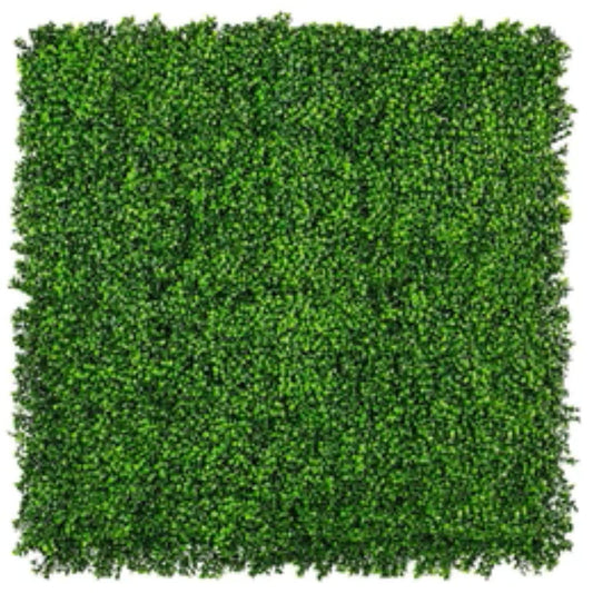 bright artificial boxwood wall panel 40x40