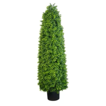 artificial bright boxwood tree 47.2 inches