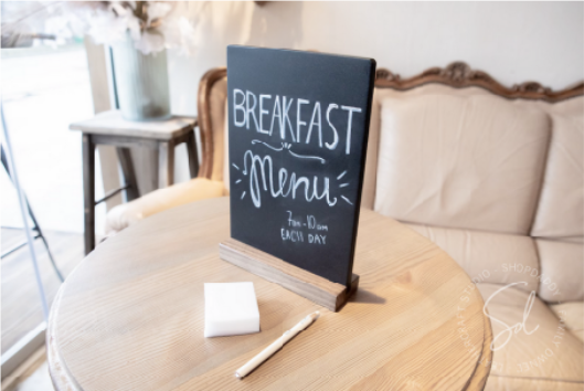 CHALK MENU HOLDERS