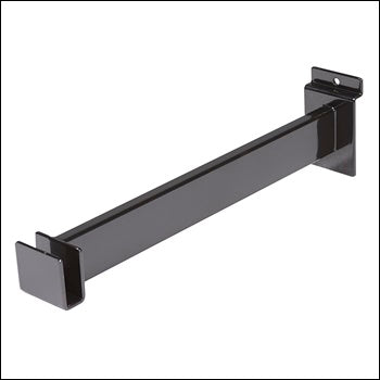 12" Bracket for Rectangular Tubing - Black - 1