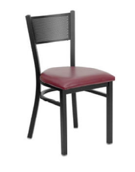 ECON metal chairs six
