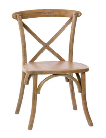 Economy crossback chairs one