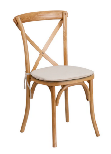 Economy crossback chairs three
