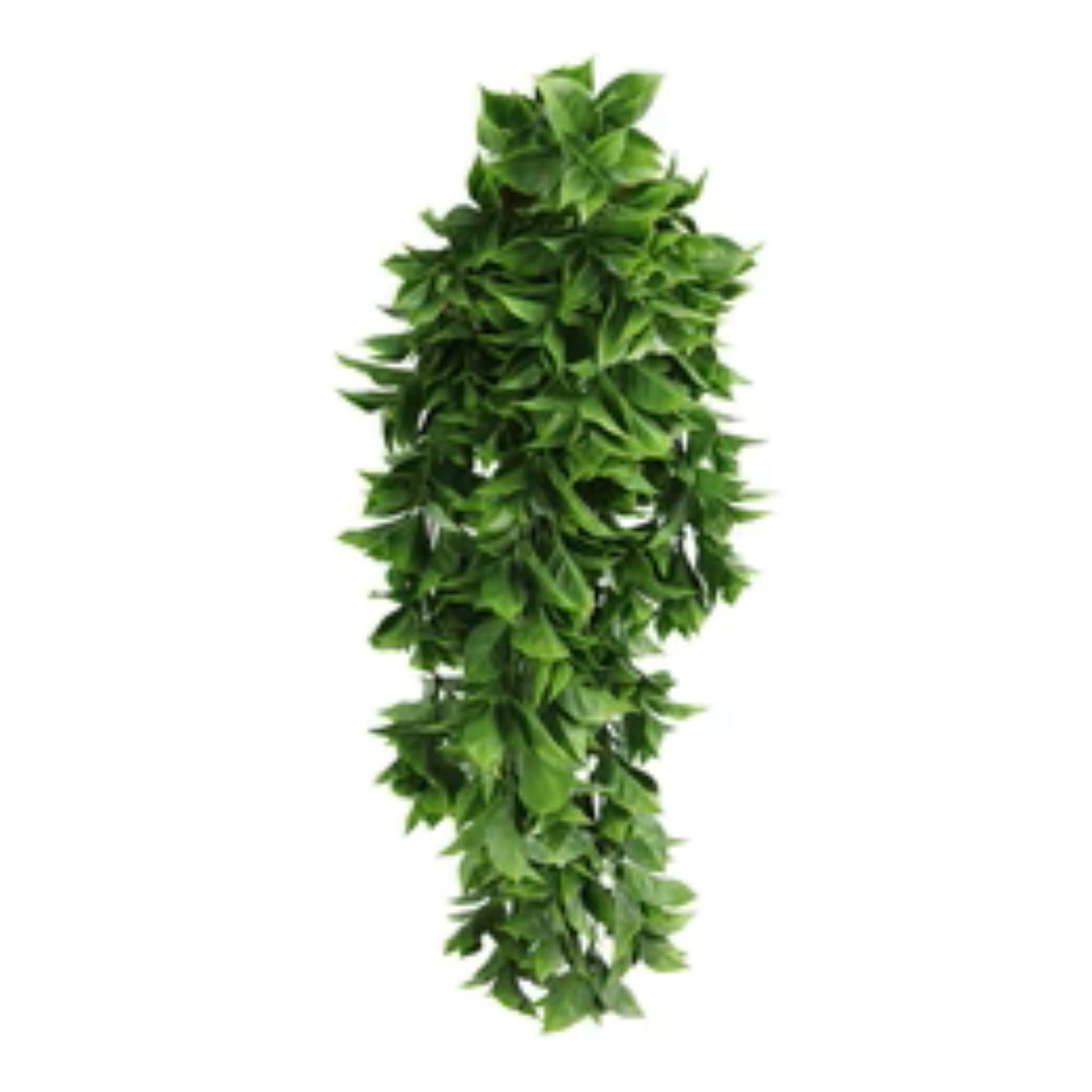 Artificial dense flowering pothos hanging bush