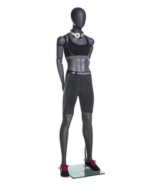 Female mannequin, flexible arms only, legs are not flexible. - 1