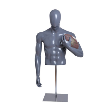 Football Mannequin holding an American Football - 1