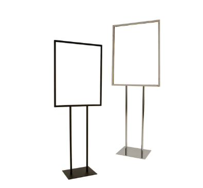 22" X 28" BULLETIN SIGN HOLDER WITH FLAT BASE - 1