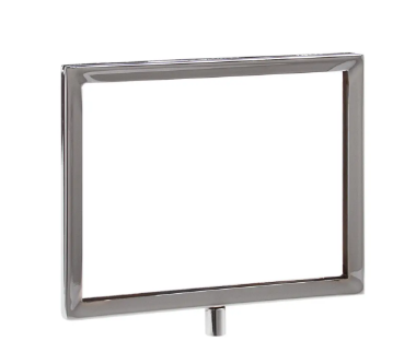 METAL SIGN HOLDER WITH MITERED CORNERS DETAILS - 1